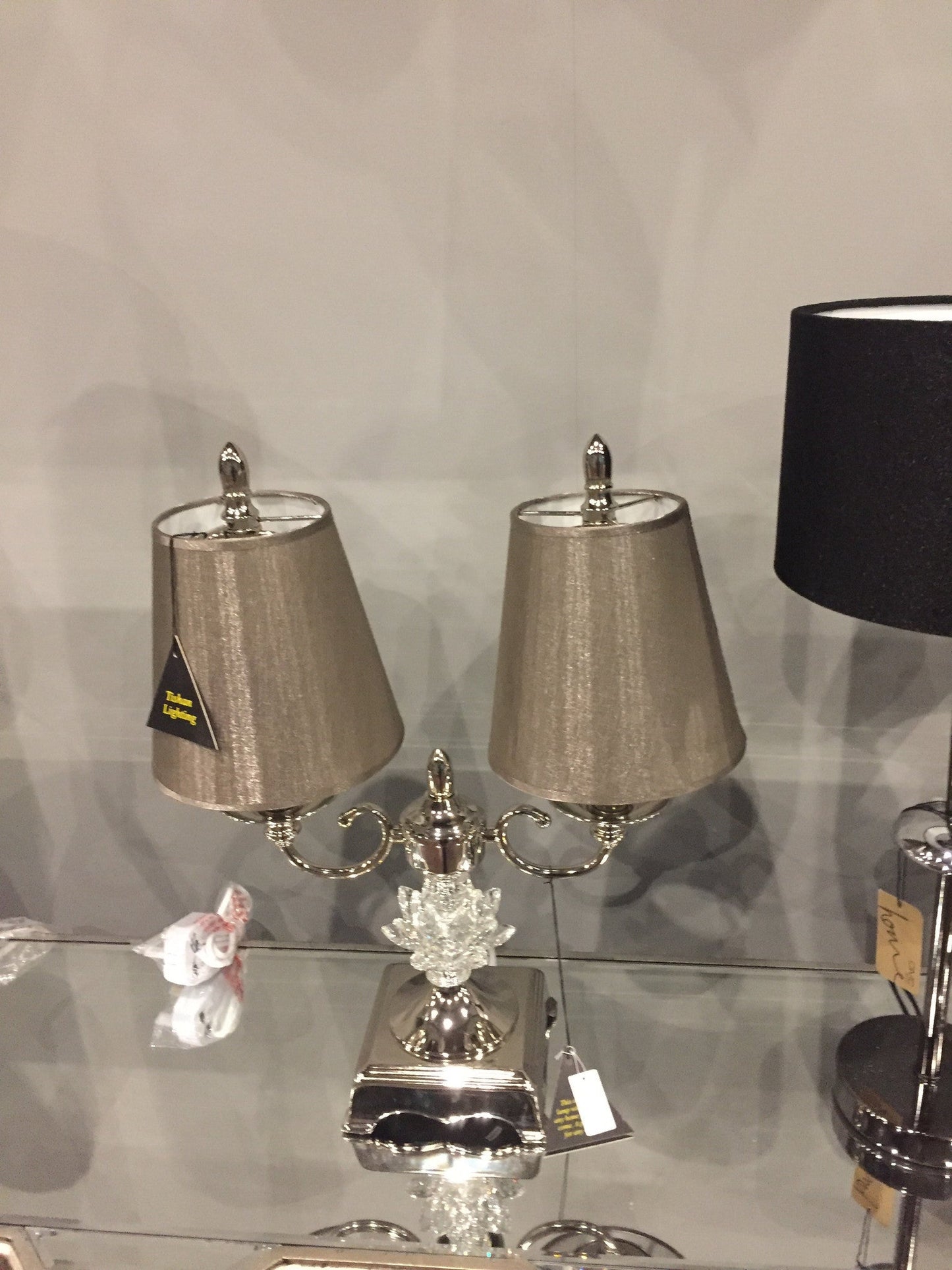 Stunning Twin head table lamp special at clearance price Instore