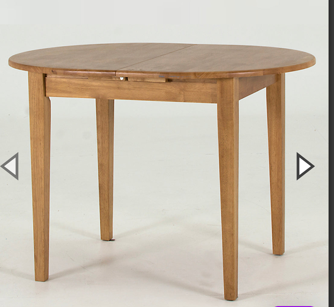Cloe extending oval table 135 cm instore purchase