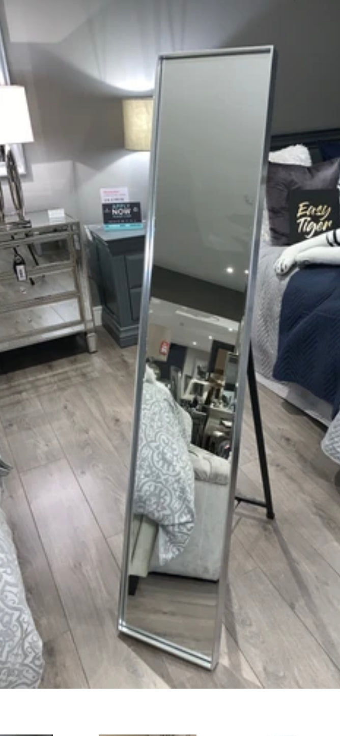 Arlene 150 cm brushed frame dressing mirror click n collect