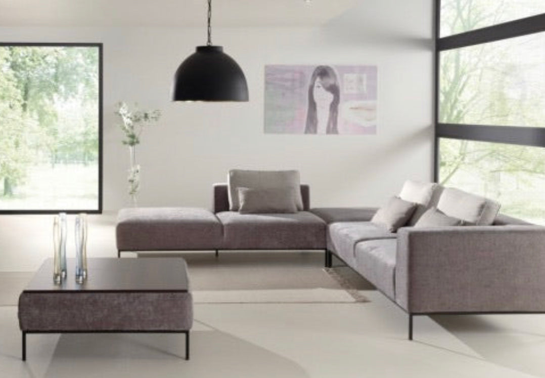Bibi XL contemporary corner sofa set in modular sections half price sofa and table group instore purchase only
