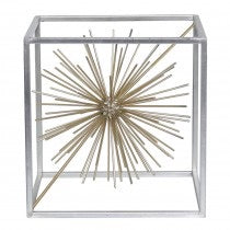 Starburst metal decoration large