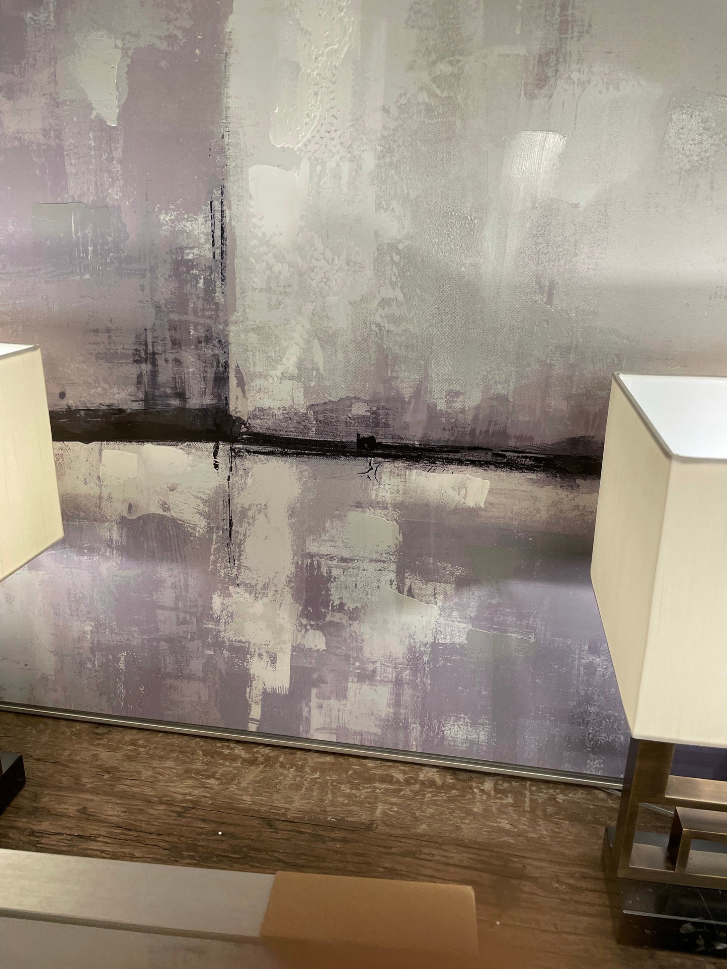 Urban City Pacific Skyline Framed Art. INSTORE collection only