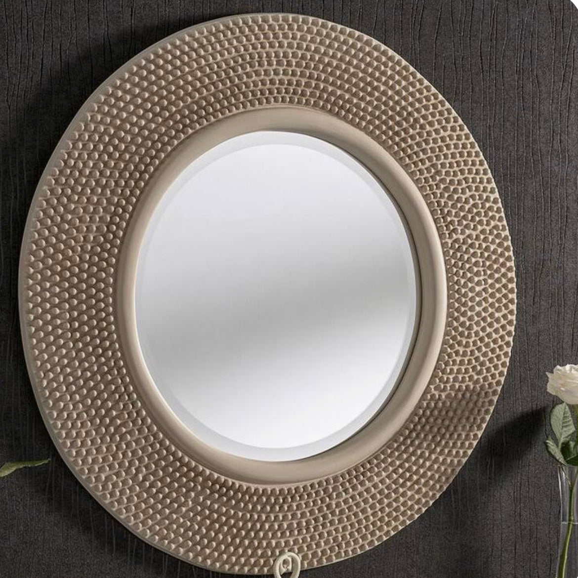Bellamy round dimple mirror reduced