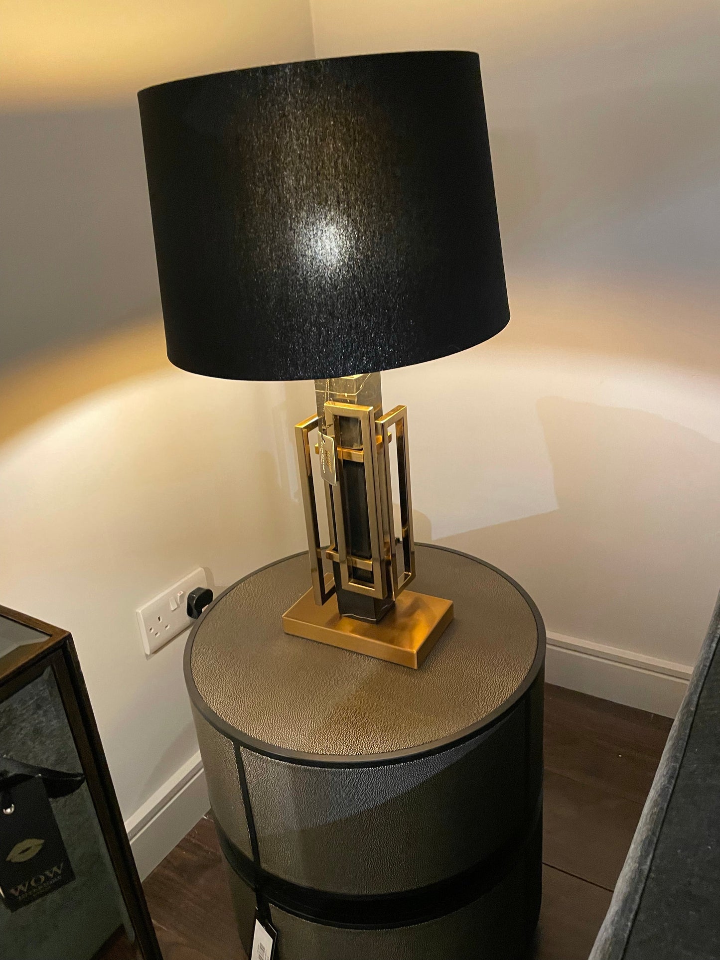 Table lamp marble base Matt Cosby