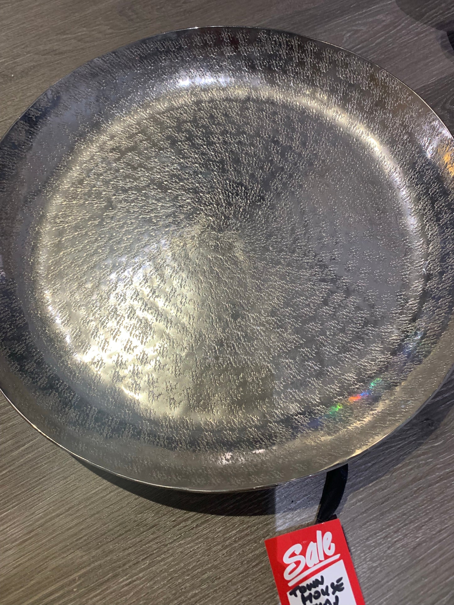 Townhouse large tray silver 40 cm
