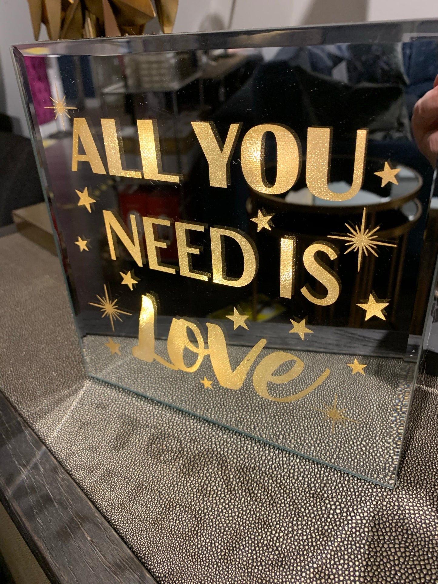 All you need is Love light up sign collection Click N Collect