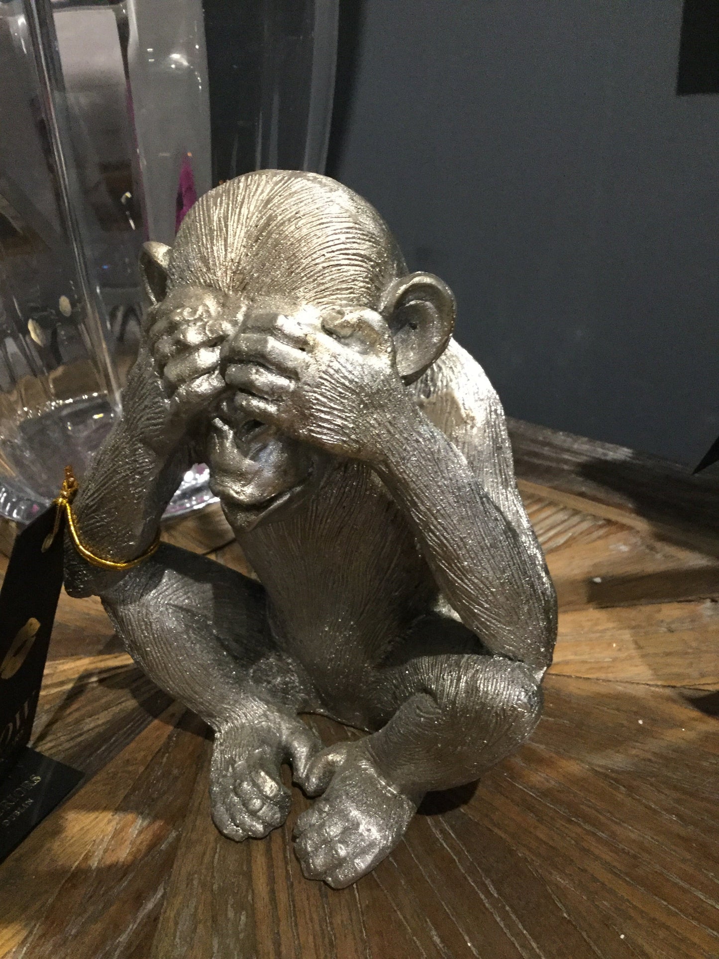 Silver monkey 3 options 8 “ see no evil etc