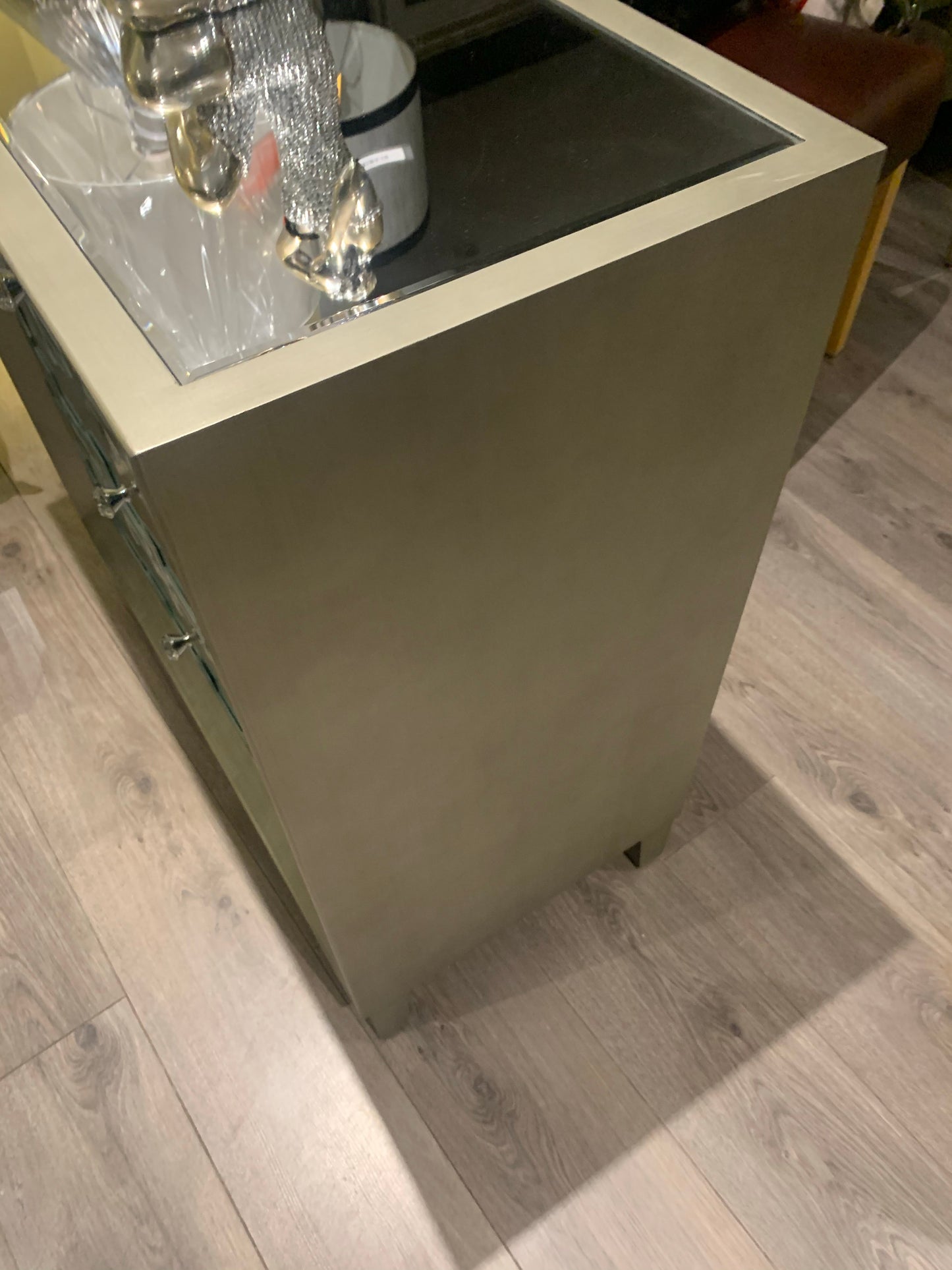 New Viva mirrored chest of drawers. Reduced Last one left