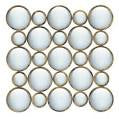 Ex display gold mirror instore purchase ex display clearance