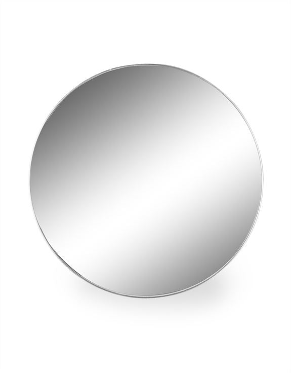 Ardent round 90 cm distressed silver