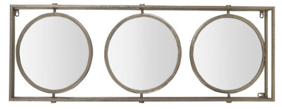 Champagne Mirror Set in Frame