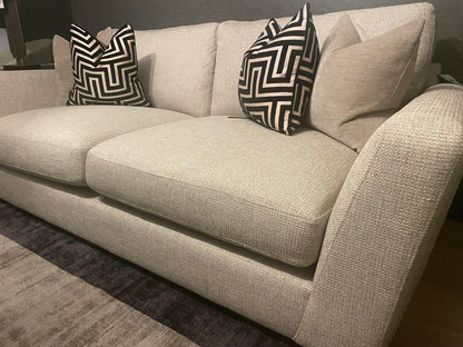 Romeo bespoke sofa collection with free scatters custom stock clearance on display