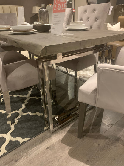 Tuscan Large solid  wood dining table   Sale price View and purchase INSTORE only