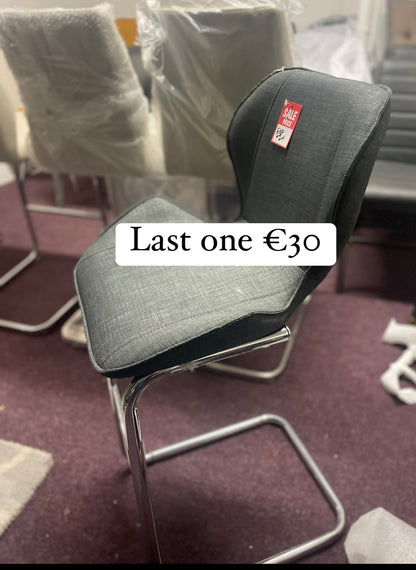 Clearance bar chair stools selling Instore with dramatic reductions as One only of each model