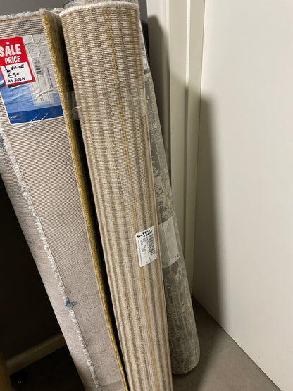 Rug in mustard and grey reduced to clear Instore