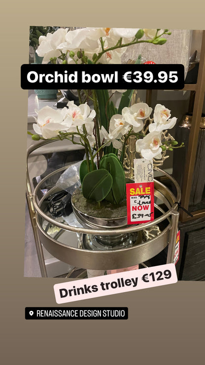 Round  October drinks trolley  Instore purchase for click n  collecti only