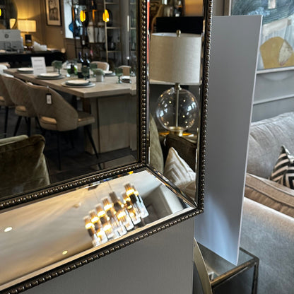Radley 110 x 80 cm  beaded mirror  reduced to clear pay instore only