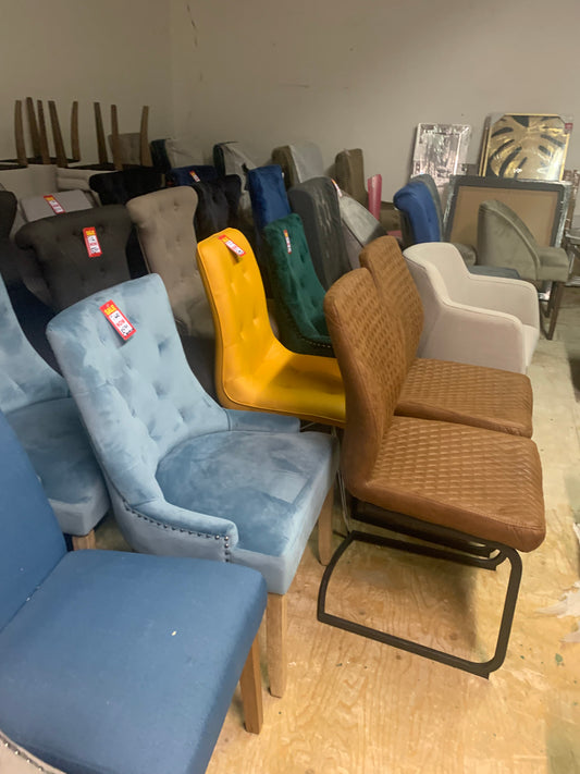 Dining chairs on clearance. Pop in to view all   instore