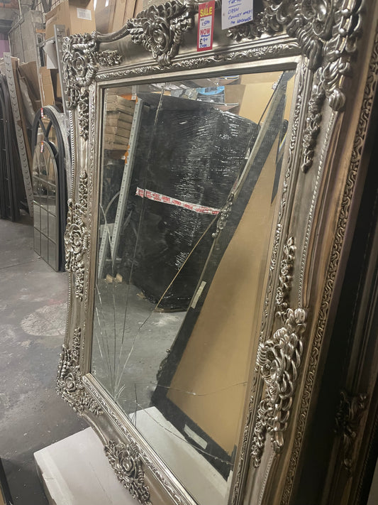 Stunning large mirror FRAME ONLY , For wedding pics or to replace glass etc INSTORE PURCHASE ONLY