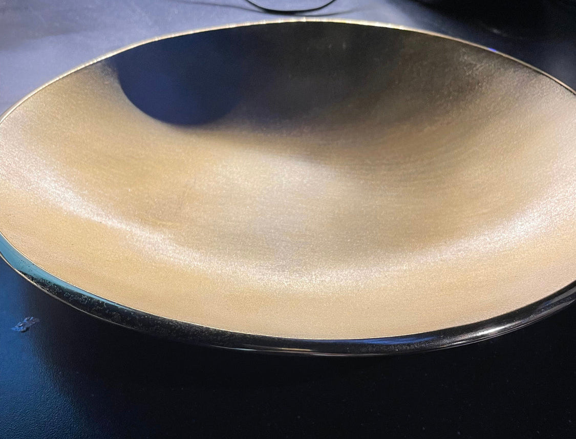 Ferber decorative  bowl in champagne to collect only