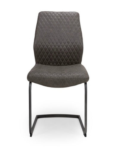 Charlie  range of contemporary faux leather dining chairs reduced