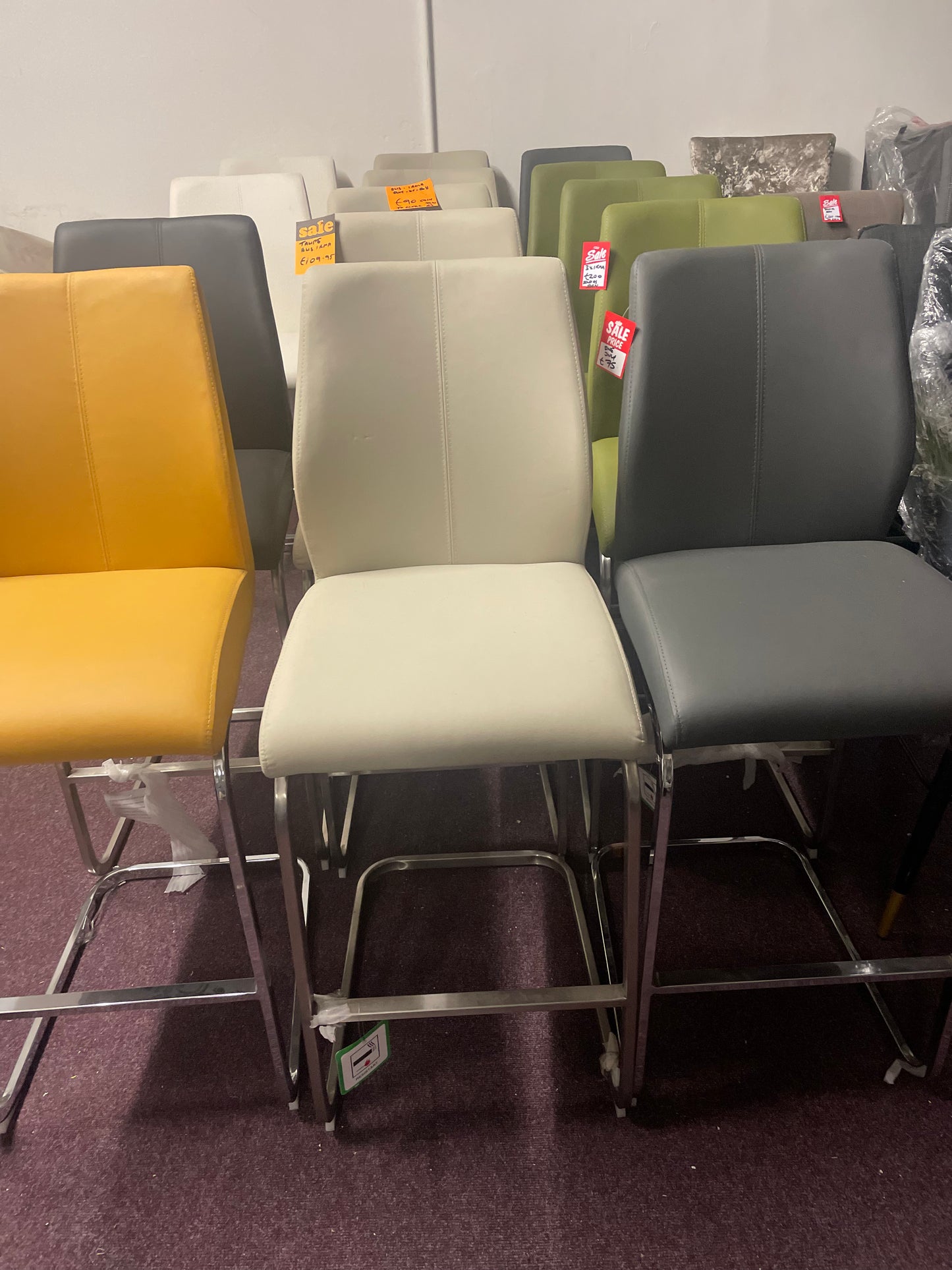 Irma Elis  bar Stools on clearance unboxed for Collection only 🥲choice of colours