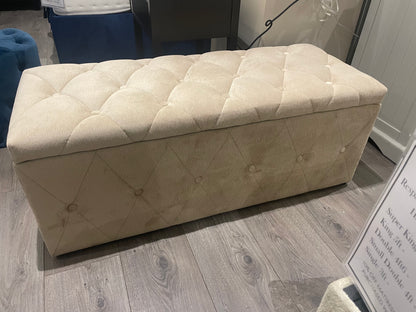 Kildare  blanket box  in mink  REDUCED click n collect