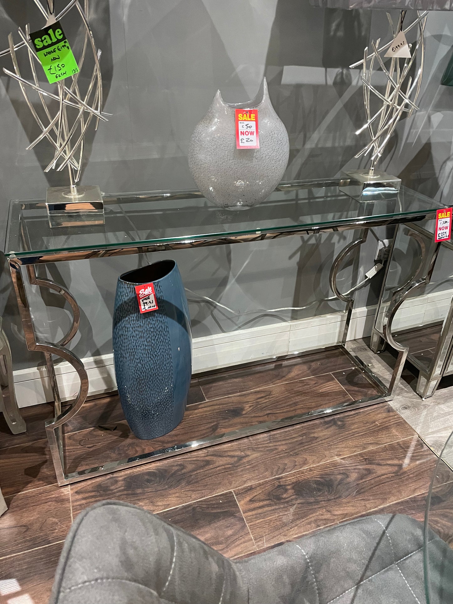 Omega Console table clearance price for collection