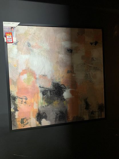 Elle printed and hand painted canvas by Scatterbox REDUCED