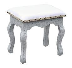 stool Embossed silver  legs with silver seat  click n collect CLEARANCE. last one