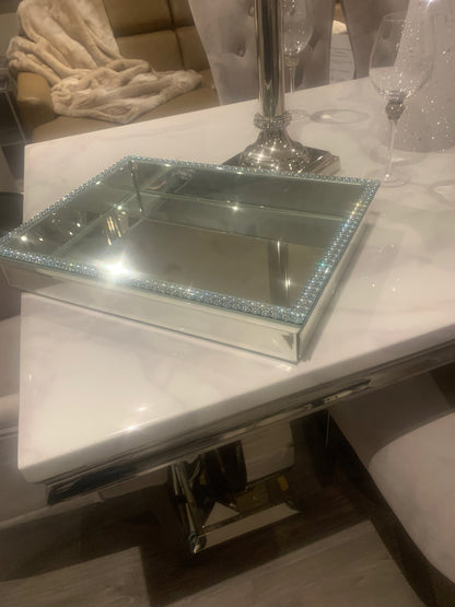 Statement large  Trinity Mirrored Tray Collect instore