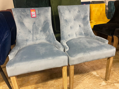Sandy velvet dining chairs various sets  see below on clearance  offer . pop in to view