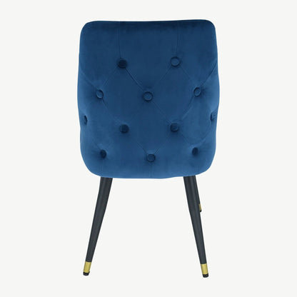 Ava dining chairs with gold cap  on clearance almost half price offer. Disposal complete sets only