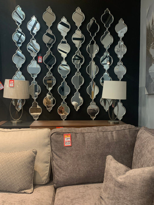 8 mirrors for €169  buy instore only for collection less than half price