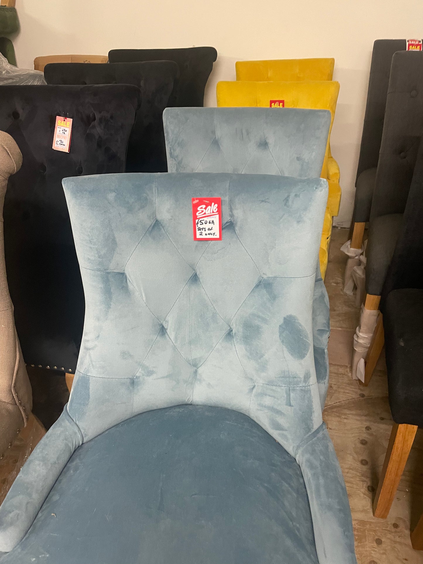 Dining Chair Disposal Sale Payment Terms are pay Instore only