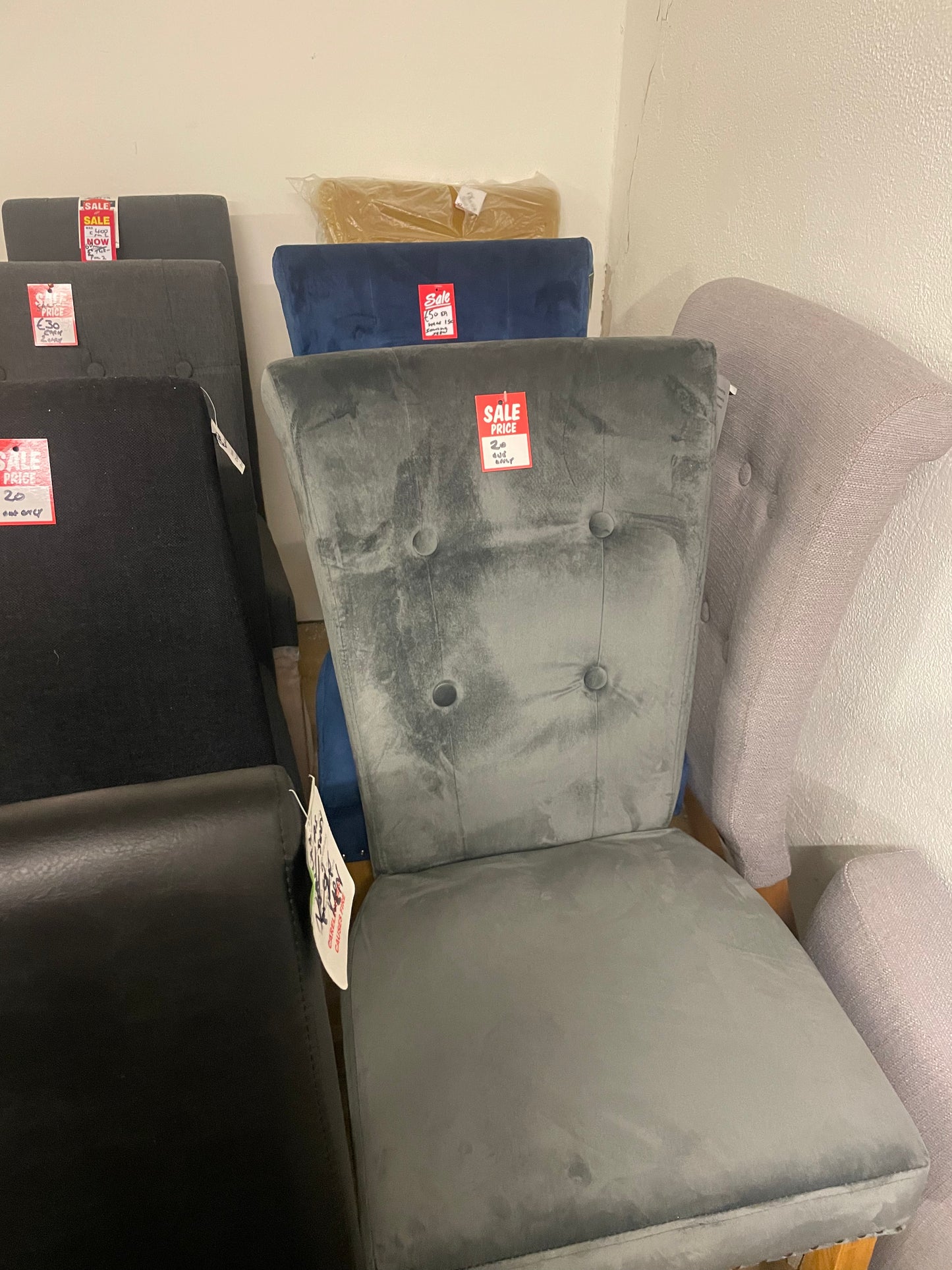 Dining Chair Disposal Sale Payment Terms are pay Instore only