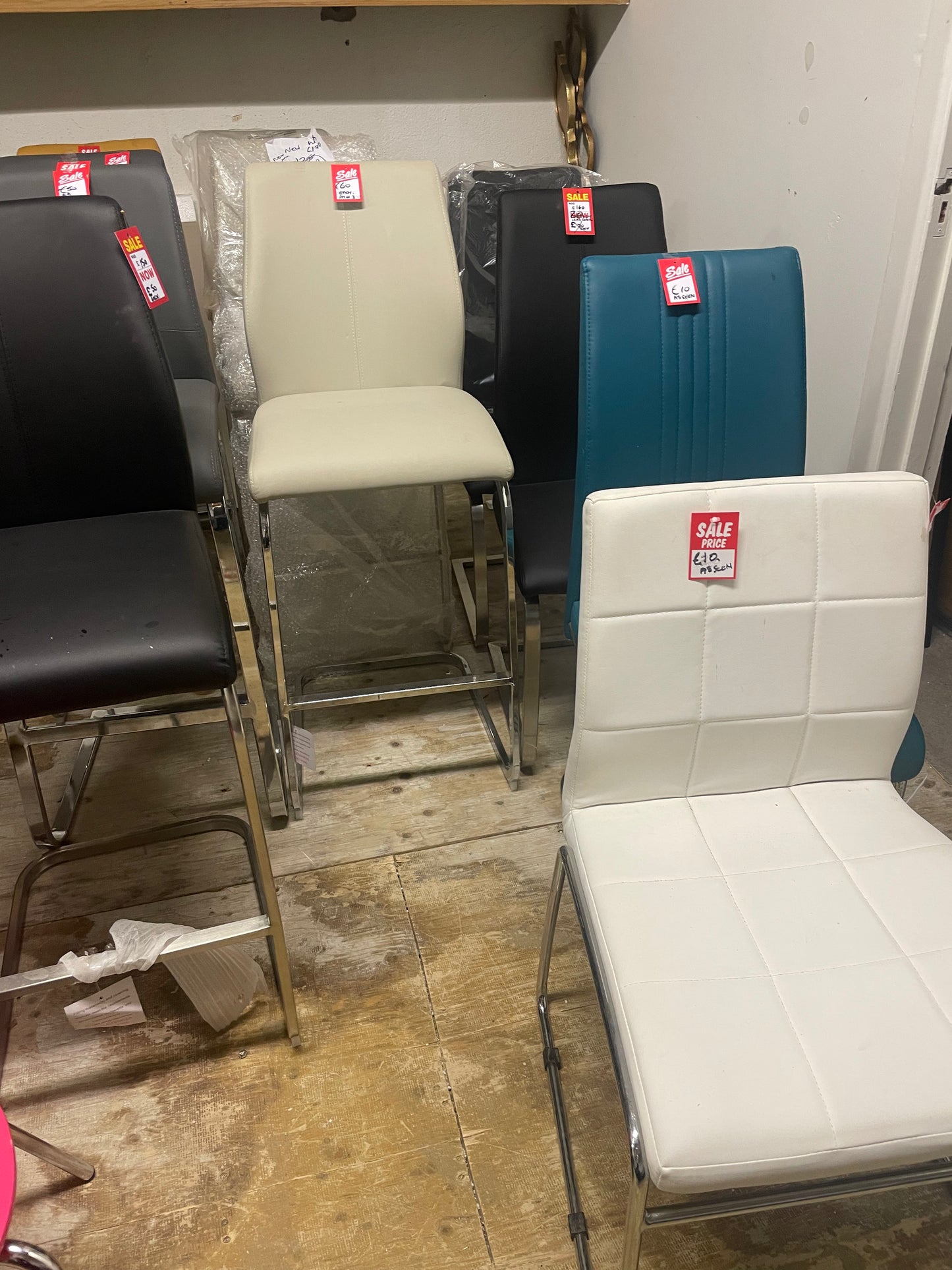 Dining Chair Disposal Sale Payment Terms are pay Instore only