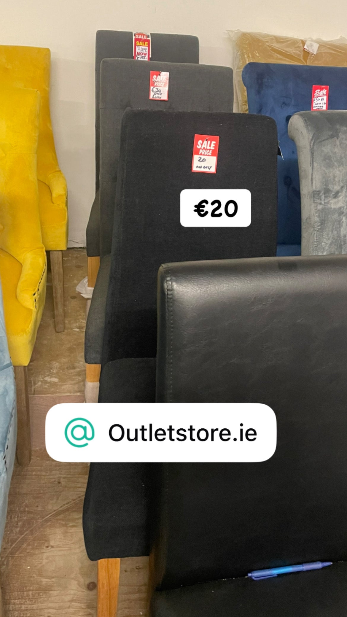 Dining Chair Disposal Sale Payment Terms are pay Instore only