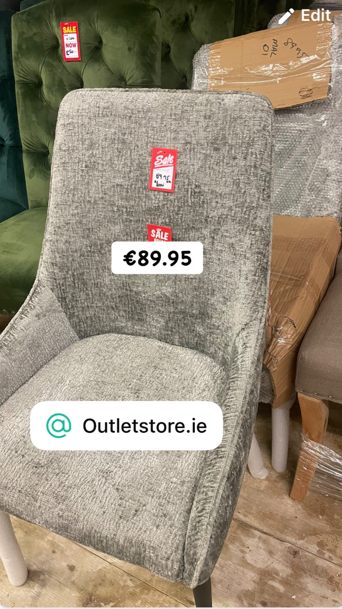 Dining Chair Disposal Sale Payment Terms are pay Instore only