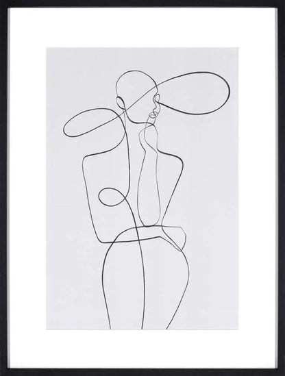 Exclusive large framed pictures for collection ( lines )