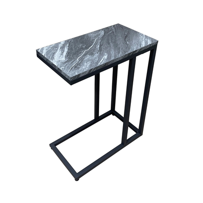 Alora Black metal sofa table in carton. reduced-Renaissance Design Studio