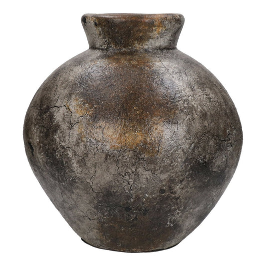 Darim large cement grey vase-large vase-Renaissance Design Studio