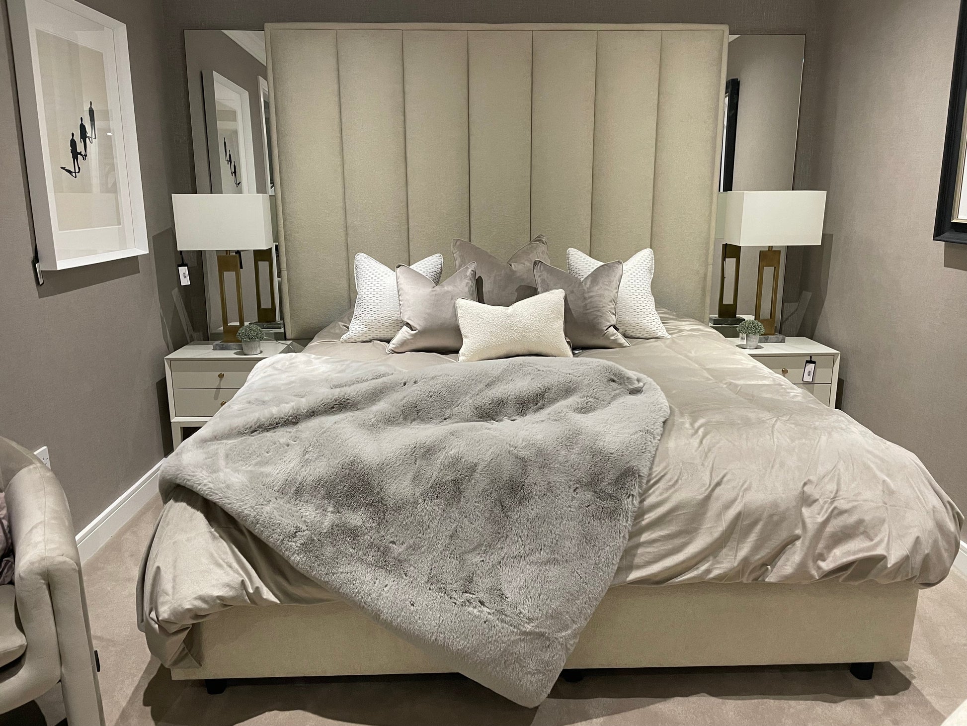 Delta Full wall height Emperor bed SALE-Renaissance Design Studio