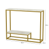 Susanne  Gold and Cream console table special deal !