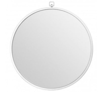 Jacen round silver stunning wall mirror 92 x   98 cm .click n collect