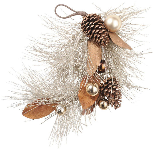 Pincecone Gold drop Ornament