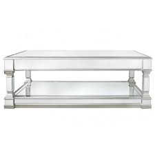 Appian Mirrored Silver  Coffee Table clearance offer