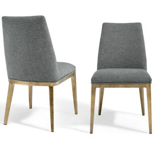 Bay Sandrine grey Dining Chair Linen half price  sets of 6  for collection pay in Store