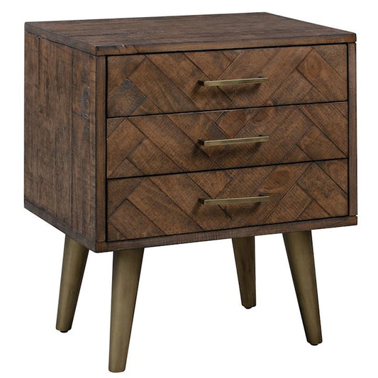 Havana 3 drawer bedside cabinet