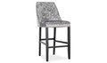 Astley Counter  Bar  Stool  mink with knocker   Set of 3 pick up instore ONLY